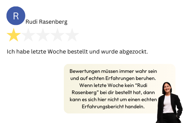 Hilfe bei der Löschung einer negativen Bewertung auf Google